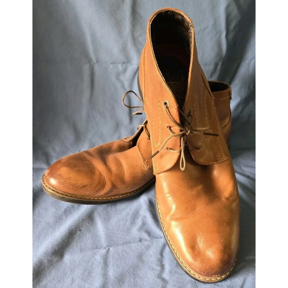 Rockport Classic‎ Break V81656 Men 13 Medium Brown Leather Chukka Boot